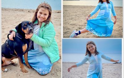 I want to be an artist, a singer, and a Disney Princess