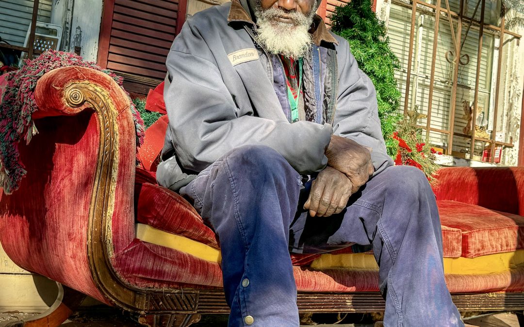 I found this couch on a street corner