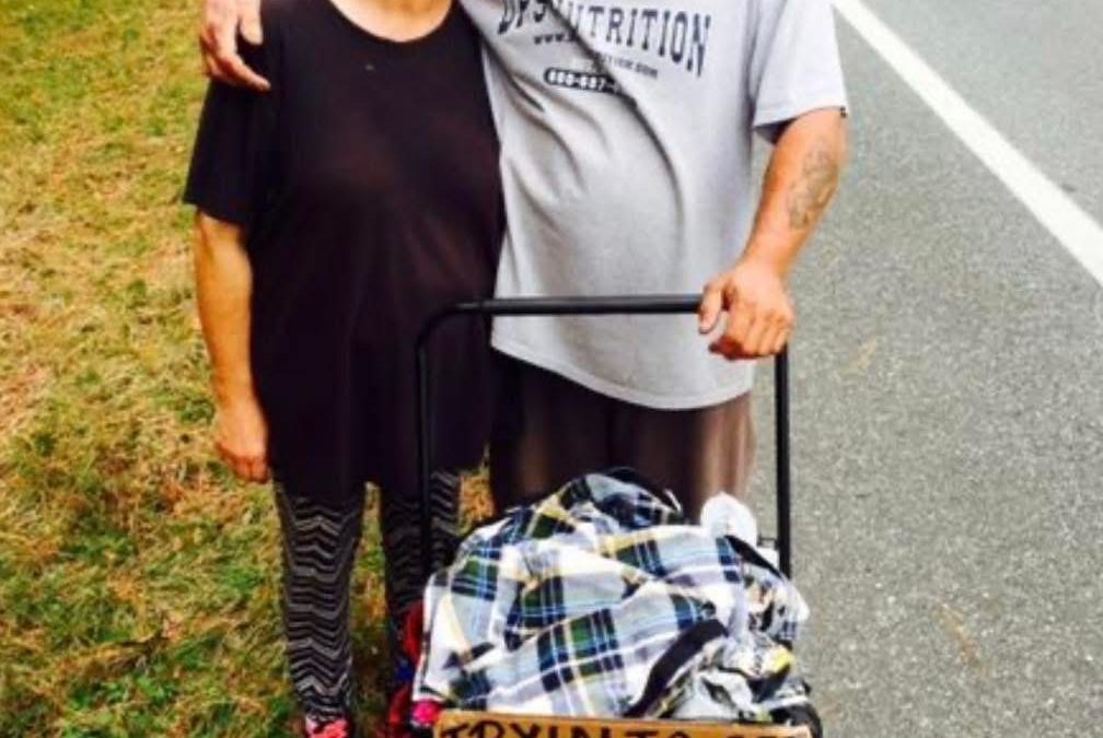 We’ve been walking for nine days and have walked over 100 miles