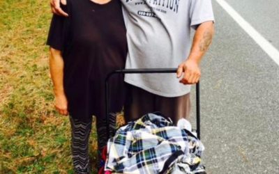 We’ve been walking for nine days and have walked over 100 miles