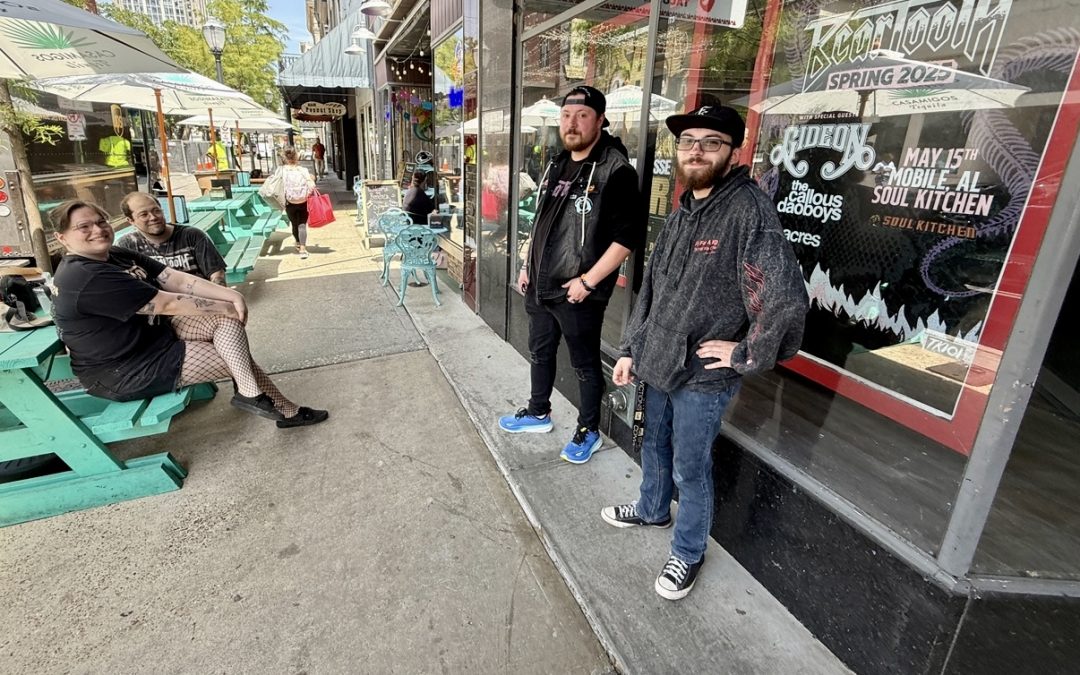 We’ve been waiting here a couple of hours to be on the front row for Beartooth