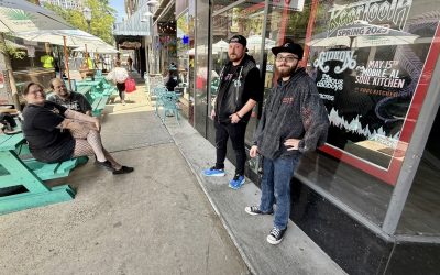 We’ve been waiting here a couple of hours to be on the front row for Beartooth