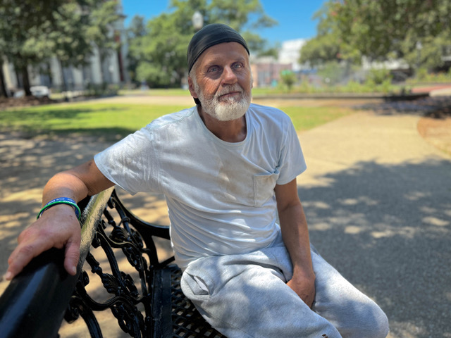 I’ve been out here living homeless almost three weeks.