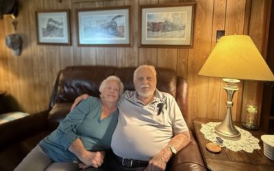 You can see why we stayed together for 70 years. We didn’t just sit around and stare at each other