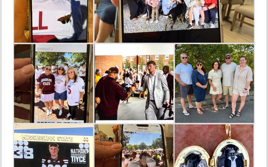 This is our first trip to the U.S. A year ago, we never would have guessed we’d be sitting here in Starkville, Mississippi